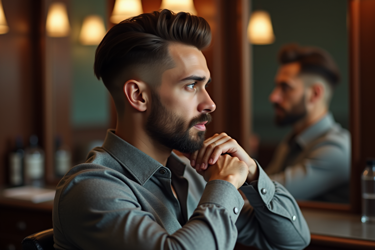 coiffure homme