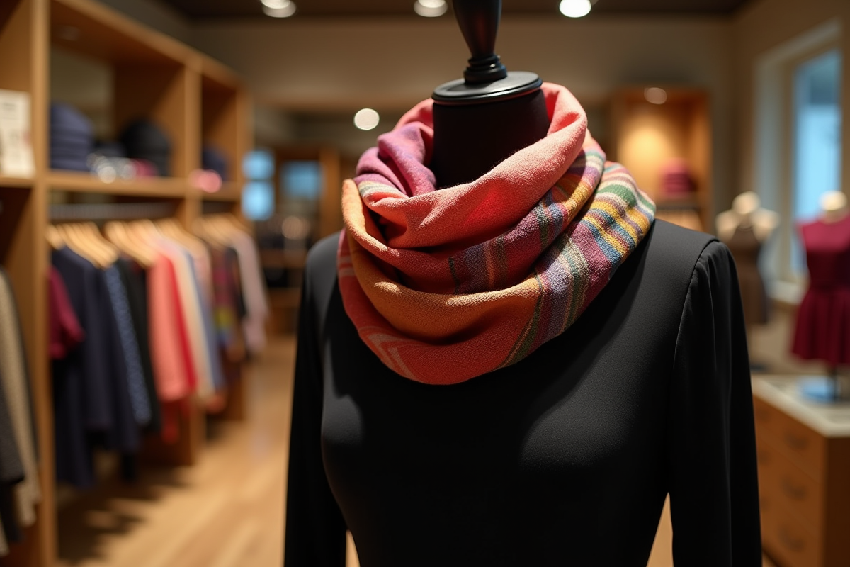 foulard noir