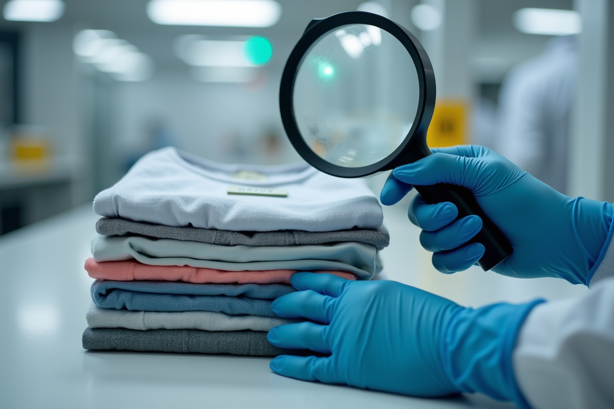 vêtements contaminés